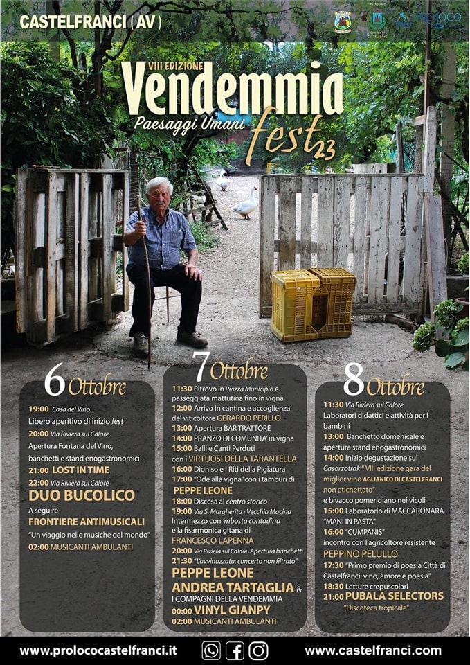 Degustazioni in Campania Vendemmia fest '23 - VIII edizione