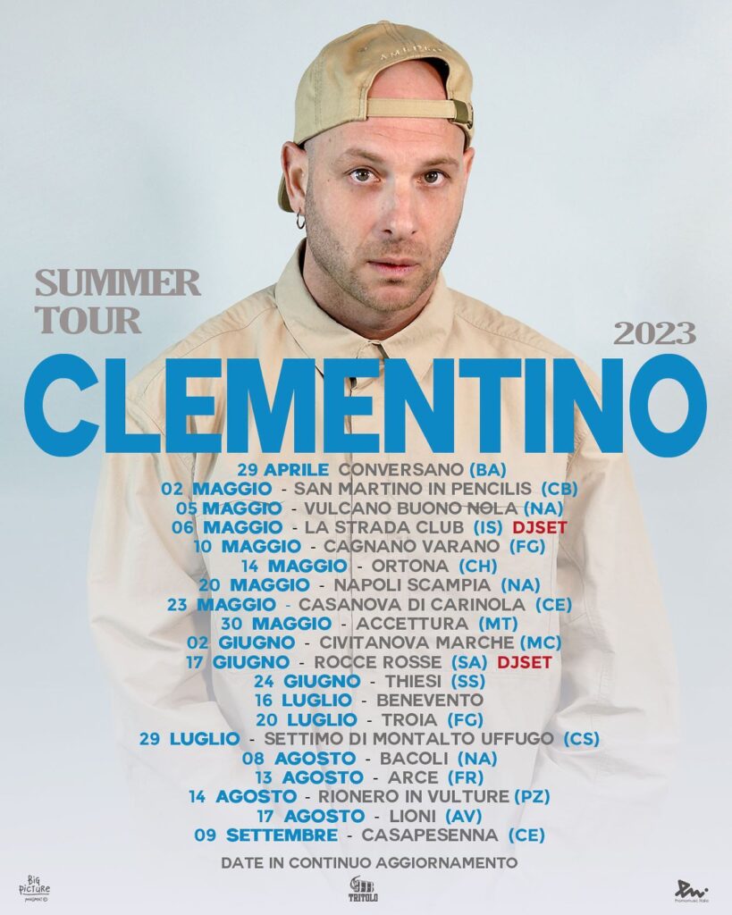 date tour clementino 2023