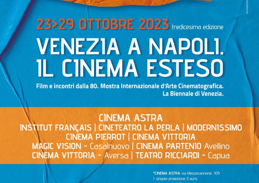Locandina 2023 Venezia a Napoli