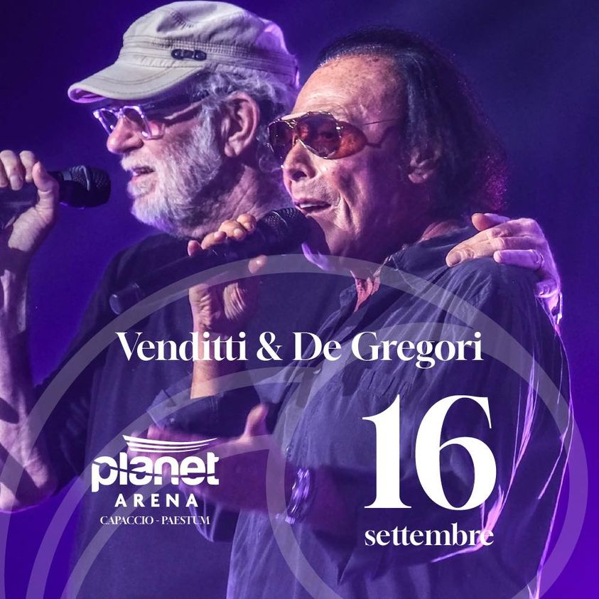 Concerti in Campania 2023 Venditti & De Gregori live