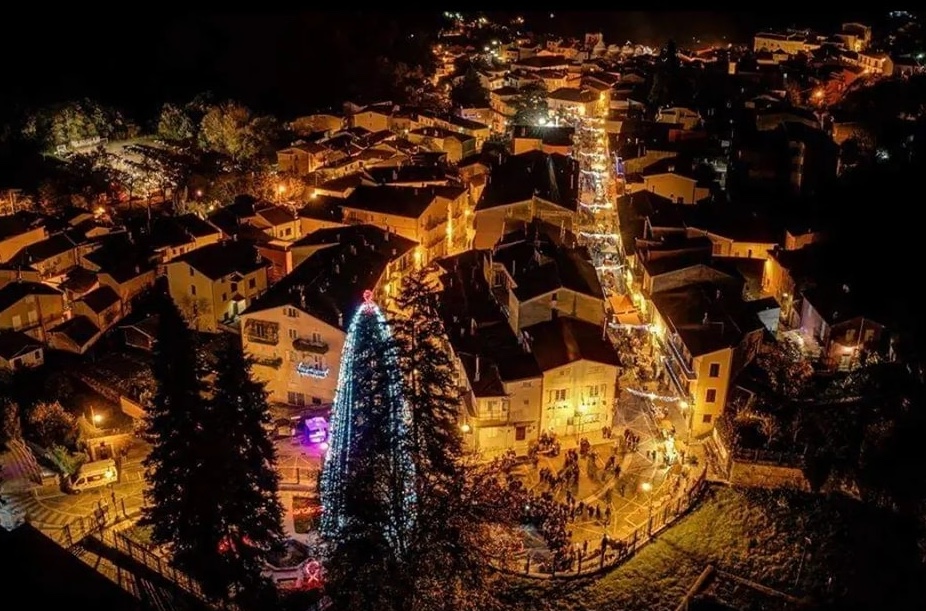 Luminarie Natale in Campania Caposele