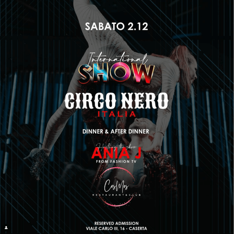 Eventi in Campania dal 1° al 3 dicembre International Show Circo Nero