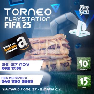 Serata quiz Campania TORNEO FIFA 25