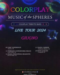 Eventi di musica live in Campania Coldplay Tribute