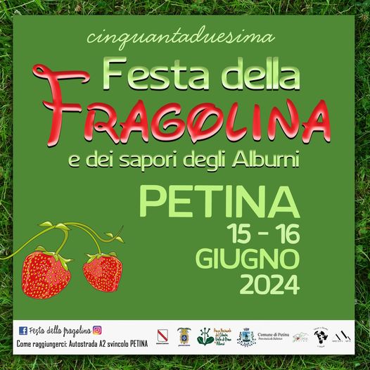 Festival in Campania Festa della Fragolina e dei Sapori degli Alburni
