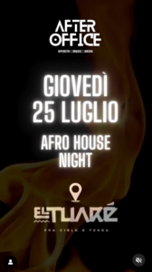 Eventi Dj set Campania Afro House Night