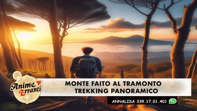 Escursioni in Campania Fresco e panoramico Tramonto sul Monte Faito