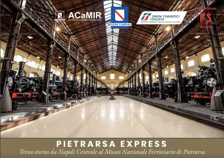 Calendario treni storici Campania 2024 Pietrarsa Express