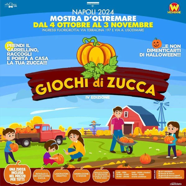 giardini delle zucche Giochi Di Zucca 2024