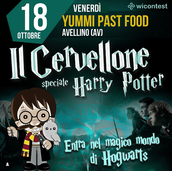 Eventi del weekend 18 al 20 ottobre Il Cervellone Speciale Harry Potter-min