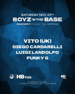 Eventi Dj set Campania BOYZ n’the BASE - Act III-min