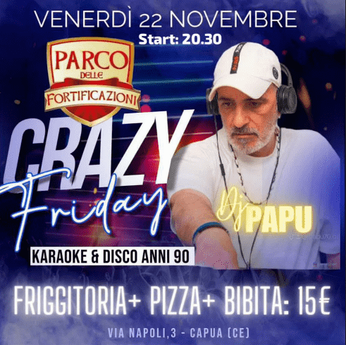 Serata Karaoke in Campania Crazy Friday