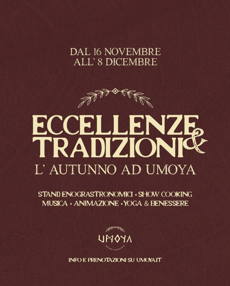 Eventi Dj set Campania Eccellenze e Tradizioni- L’Autunno ad Umoya