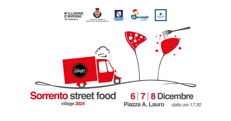 Eventi del weekend: dal 6 all'8 dicembre Sorrento Street Food Village