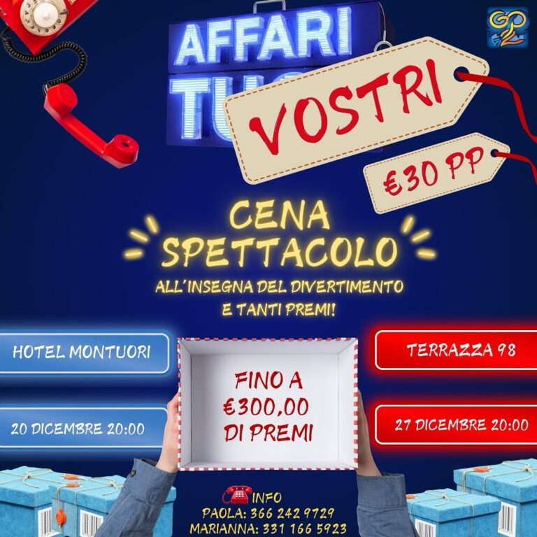 Eventi weekend in Campania dal 27 al 29 dicembre affari vostri