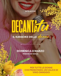 Karaoke esclusivo per la Festa della Donna