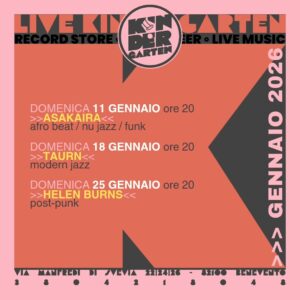 Live Music con Asakaira, Taurn e Helen Burns