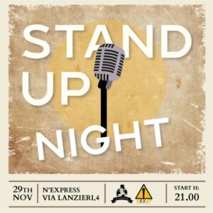 STAND UP COMEDY – SABATO 29