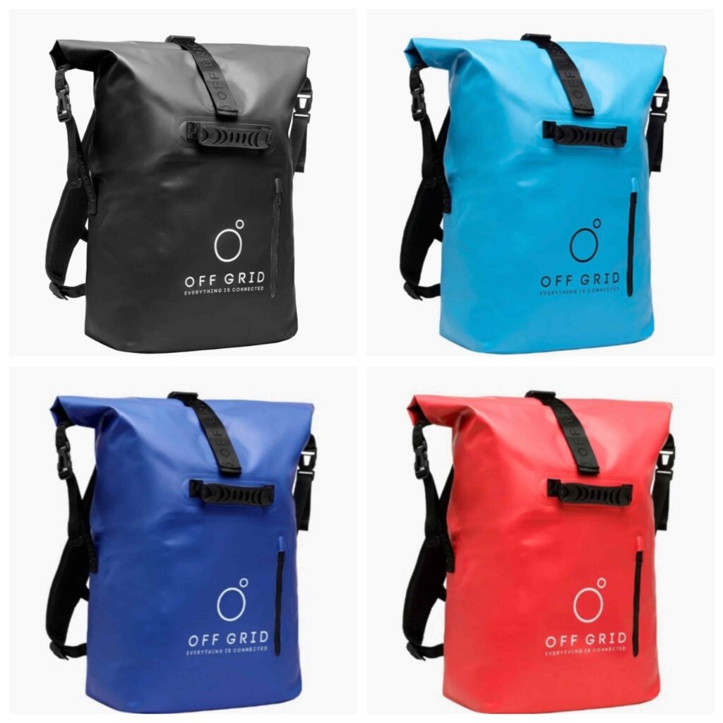 Zaini OFF GRID nei 4 colori