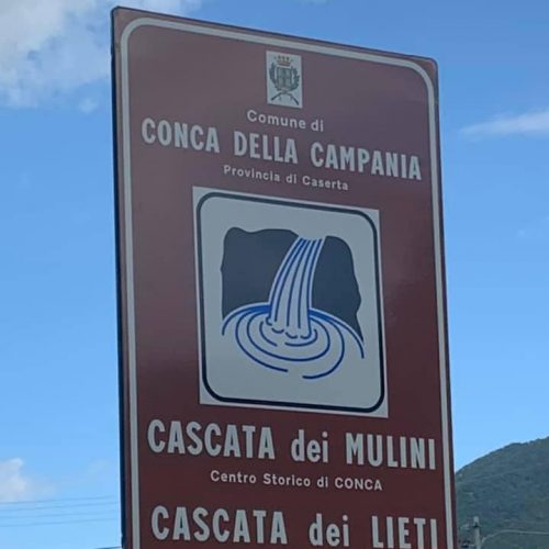 Cascata dei lieti Conca della Campania